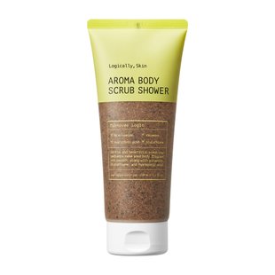 Гель-скраб для душу Logically, Skin Aroma Body Scrub Shower, 210 мл Купити в Україні