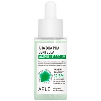 Ампульная сыворотка для проблемной кожи с AHA, BHA, PHA и центеллой азиатской APLB AHA BHA PHA Centella Ampoule Serum, 40 мл на KRKR.COM.UA