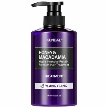 Інтенсивно відновлювальний кондиціонер-маска для волосся KUNDAL Honey & Macadamia Treatment Ylang Ylang, 500 мл на KRKR.COM.UA