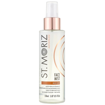 Автобронзат-спрей для лица St.Moriz Advanced Gradual Self Tanning Face Mist Medium, 150 мл на KRKR.COM.UA