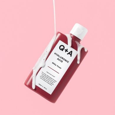 Молочный тонер для лица с гиалуроновой кислотой Q+A Hyaluronic Acid Milky Toner, 150 мл на KRKR.COM.UA