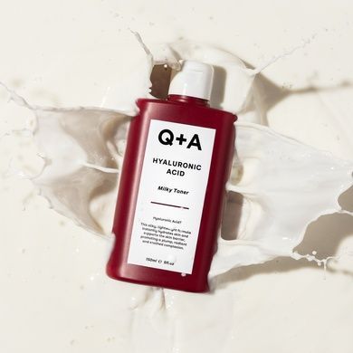 Молочный тонер для лица с гиалуроновой кислотой Q+A Hyaluronic Acid Milky Toner, 150 мл на KRKR.COM.UA