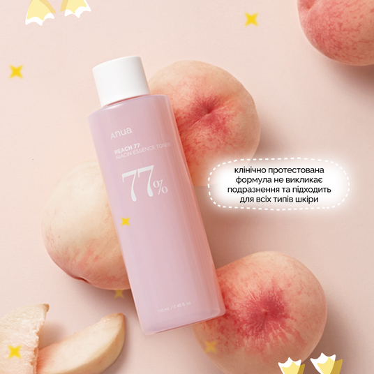 Anua Peach 77 Niacin Essence Toner, 250 мл❤️купить в Киеве, Украина