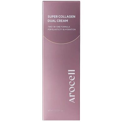 Двойной крем с коллагеном и полинуклеотидами Arocell Super Collagen Dual Cream, 60 мл на KRKR.COM.UA