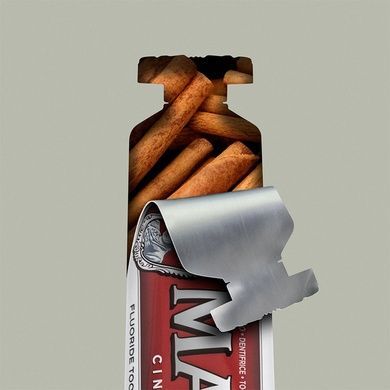 Зубная Паста Корица-Мята Marvis Cinnamon Mint, 25 мл на KRKR.COM.UA