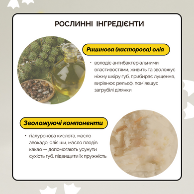 Веганський бальзам для губ Needly Vegan Lip Balm, 3.8 г на KRKR.COM.UA
