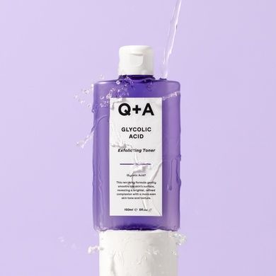 Тоник для лица с гликолевой кислотой Q+A Glycolic Acid Exfoliating Toner, 150 мл на KRKR.COM.UA