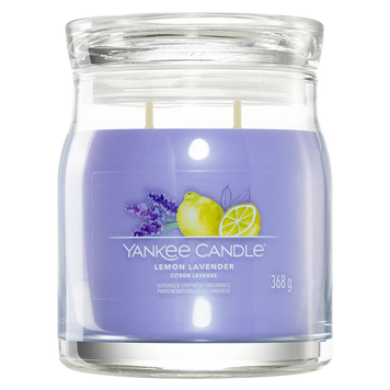 Ароматическая свеча "Лимонная Лаванда" Yankee Candle Lemon Lavender, 368 г на KRKR.COM.UA