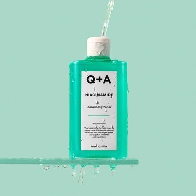 Зволожуючий тонер для обличчя з ніацинамідом Q+A Niacinamide Balancing Toner, 150 мл на KRKR.COM.UA
