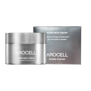 Регенерирующий антивозрастной крем с полинуклеотидами и изофлавонами Arocell Super Neck Cream, 80 мл Купить в Украине