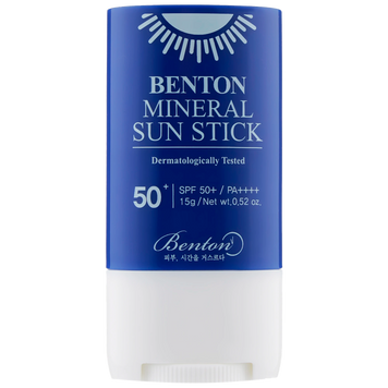 Сонцезахисний стік на мінеральній основі Benton Mineral Sun Stick SPF50+/PA++++ , 15 г на KRKR.COM.UA