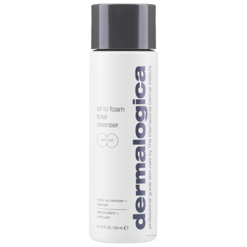 Гелево-масляное очищающее средство для лица Dermalogica Oil to Foam Total Cleanser, 250 мл на KRKR.COM.UA