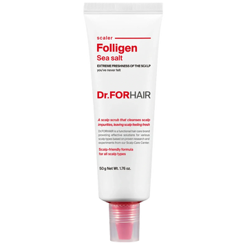 Пилинг для кожи головы с частицами из соли мертвого моря Dr.FORHAIR Sea Salt Scaler, Миниатюра 50мл на KRKR.COM.UA