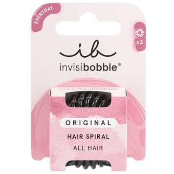 Набір резинок-браслетів для волосся Invisibobble Original True Black, 3 в 1 на KRKR.COM.UA