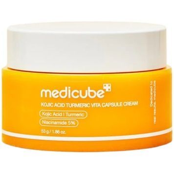 Освітлювальний капсульний крем з койєвою кислотою та куркумою Medicube Kojic Acid Turmeric Vita Capsule Cream, 53 г на KRKR.COM.UA