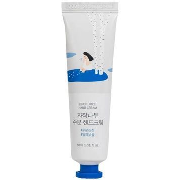 Крем для рук с березовым соком ROUND LAB Birch Juice Hand Cream, 30 мл на KRKR.COM.UA