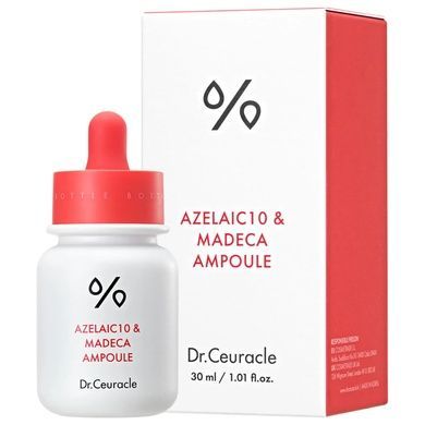 Сироватка з азелаїновою кислотою 10% та мадекасосидом Dr.Ceuracle Azelaic 10 & Madeca Ampoule, 30 мл на KRKR.COM.UA