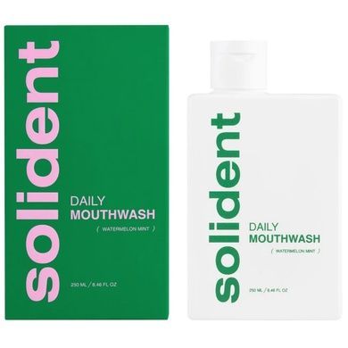 Ополіскувач для ротової порожнини Solident Daily Mouthwash Watermelon Mint, 250 мл на KRKR.COM.UA