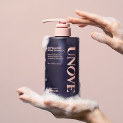 Відновлювальний шампунь для пошкодженого волосся Unove Deep Damage Repair Shampoo, 500 мл Купити в Україні