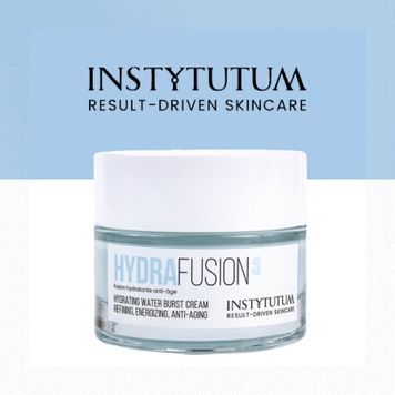 Зволожувальний гель-крем з 4 типами гіалуронової кислоти Instytutum HydraFusion 4D Hydrating Water Burst Cream, 2 мл, Саше (Тестер) на KRKR.COM.UA