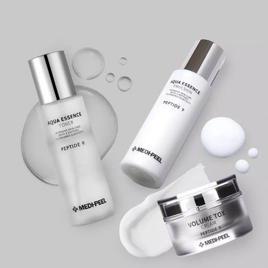 Антивозрастной набор для ухода за лицом с пептидами MEDIPEEL Peptide 9 Premium Skin Care Set, 6 в 1 на KRKR.COM.UA