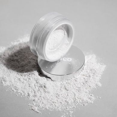Пудра розсипчаста для обличчя з SPF13/PA+++ прозора Unico Setting & Finishing Powder Pearl, 10 г на KRKR.COM.UA
