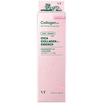 Укрепляющая коллагеновая эссенция для упругости и сияния кожи VT CICA Collagen Essence, 30 мл на KRKR.COM.UA
