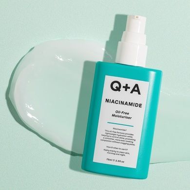 Увлажняющий крем для лица с ниацинамидом без содержания масел Q+A Niacinamide Oil-Free Moisturiser, 75 мл на KRKR.COM.UA