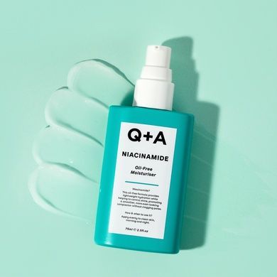 Увлажняющий крем для лица с ниацинамидом без содержания масел Q+A Niacinamide Oil-Free Moisturiser, 75 мл на KRKR.COM.UA