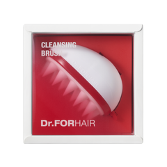 Силіконова масажна щітка для миття голови Dr.FORHAIR Cleansing Scalp Brush Купити в Україні
