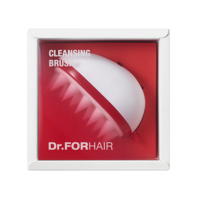 Силиконовая массажная щетка для мытья головы Dr.FORHAIR Cleansing Scalp Brush Купить в Украине