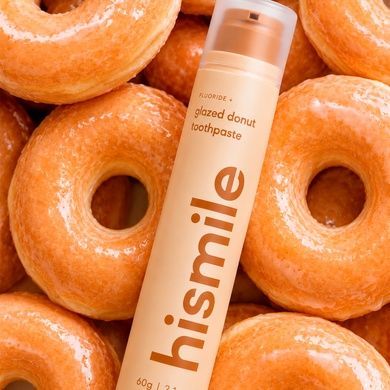 Зубная паста со вкусом глазированного пончика Hismile Glazed Donut Toothpaste, 60 г на KRKR.COM.UA