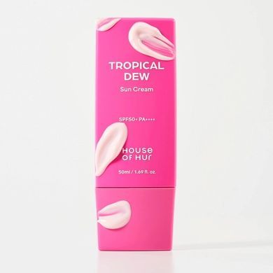 Набор увлажняющих солнцезащитных кремов для лица SPF50+ PA++++ House of Hur Tropical Dew Sun Cream, 2 в 1 на KRKR.COM.UA