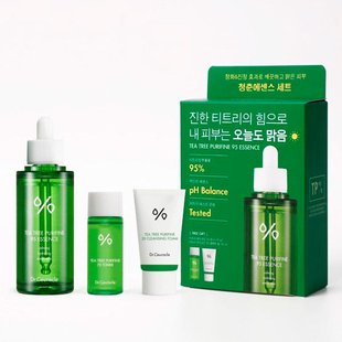 Эссенция с экстрактом чайного дерева (Набор 3 в 1) Dr.Ceuracle Tea Tree Purifine 95 Essence Купить в Украине