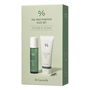 Набор средств с чайным деревом (тонер + умывальная пенка) Dr.Ceuracle Tea Tree Purifine Duo Set, 2 в 1 Купить в Украине