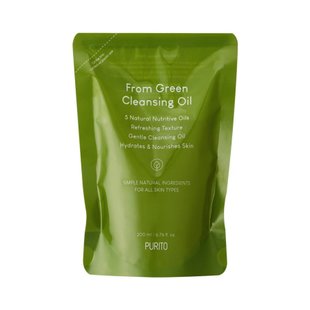 Рефіл гідрофільне очищуюче масло Purito SEOUL From Green Cleansing Oil (Refill), 200 мл Купити в Україні