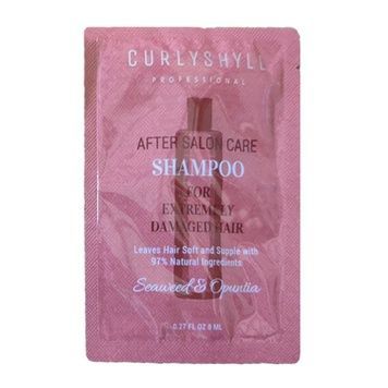 Шампунь для дуже пошкодженого волосся CURLYSHYLL After Salon Care Shampoo (Extremely Damaged Hair), 8 мл, Саше (Тестер) на KRKR.COM.UA
