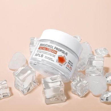 Антивіковий крем для обличчя з бакучіолом і прополісом APLB Bakuchiol Propolis Facial Cream, 55 мл на KRKR.COM.UA