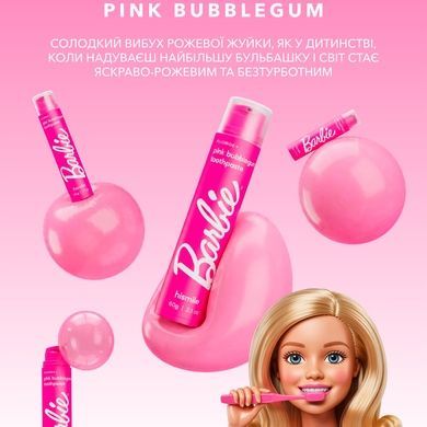 Зубная паста со вкусом жевательной резинки Hismile Barbie Pink Bubblegum Toothpaste, 60 г на KRKR.COM.UA