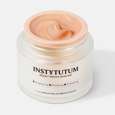 Зволожувальний крем з ефектом сяяння Instytutum C-Illuminating 3D Moisturizer Next-Gen, 50 мл на KRKR.COM.UA