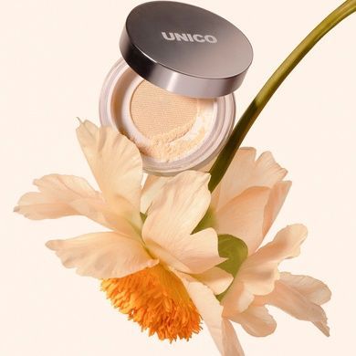 Пудра розсипчаста для обличчя бежева Unico Setting & Finishing Powder Eclair, 10 г на KRKR.COM.UA
