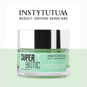 Восстанавливающий крем с керамидами и комплексом пре- и пробиотиков Instytutum SuperBiotic Plant-Based Ceramide Cream, 2 мл на KRKR.COM.UA
