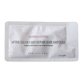 Відновлююча ампула для пошкодженого волосся CURLYSHYLL After Salon Care Repair Hair Ampoule, 8 мл, Саше (Тестер) на KRKR.COM.UA