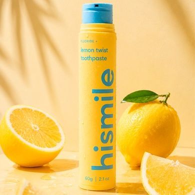 Зубная паста со вкусом лимона Hismile Lemon Twist Toothpaste, 60 г на KRKR.COM.UA