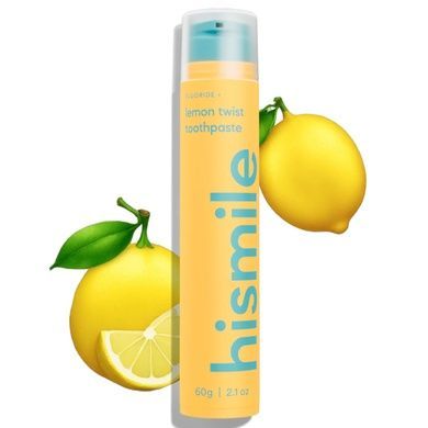 Зубная паста со вкусом лимона Hismile Lemon Twist Toothpaste, 60 г на KRKR.COM.UA
