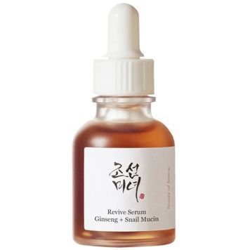 Відновлювальна сироватка з екстрактом женьшеню та муцином равлика Beauty of Joseon Revive Serum, 30 мл на KRKR.COM.UA