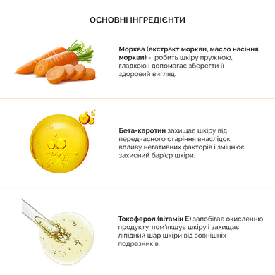Мультифункціональна сироватка з маслом насіння моркви Benton Let’s Carrot Multi Oil, 30 мл Купити в Україні