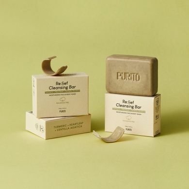 Очищающее мыло Purito SEOUL Re:lief Cleansing Bar  Купить в Украине