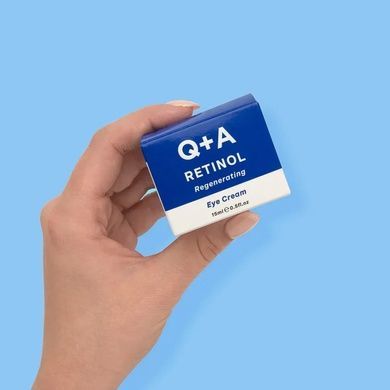 Крем з ретинолом для зони навколо очей Q+A Retinol Eye Cream, 15 мл на KRKR.COM.UA
