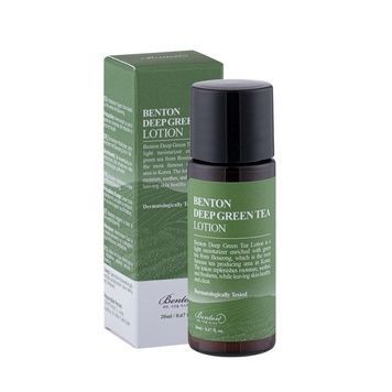 Лосьйон з зеленим чаєм Benton Deep Green Tea Lotion, Мініатюра 20мл на KRKR.COM.UA